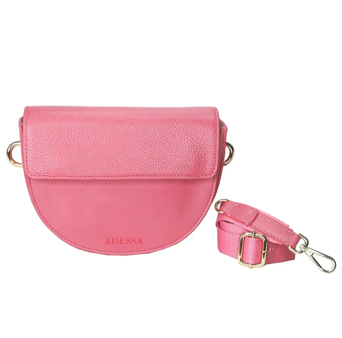 Adessa Berlin Genuine Leather Handbag - Dove - Image 4
